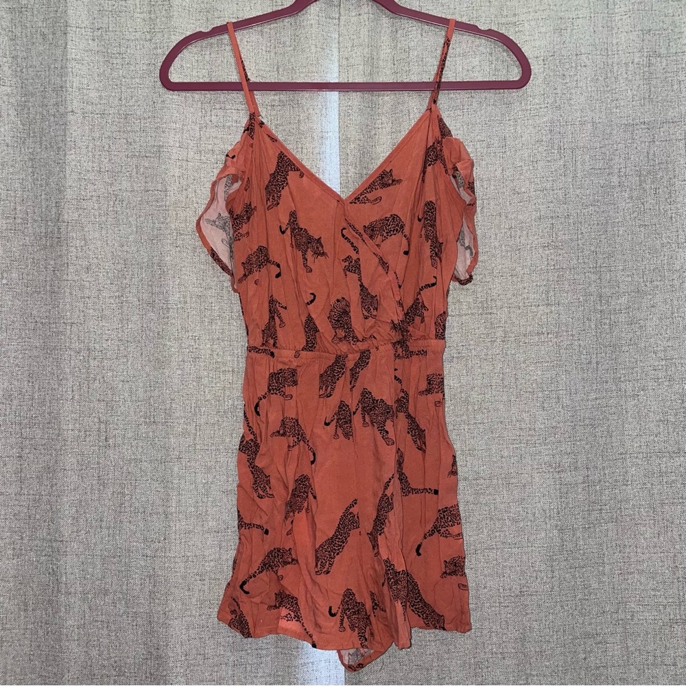 Cotton On - Leopard Print Romper